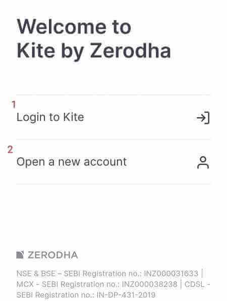 Account Opening Charges in Zerodha