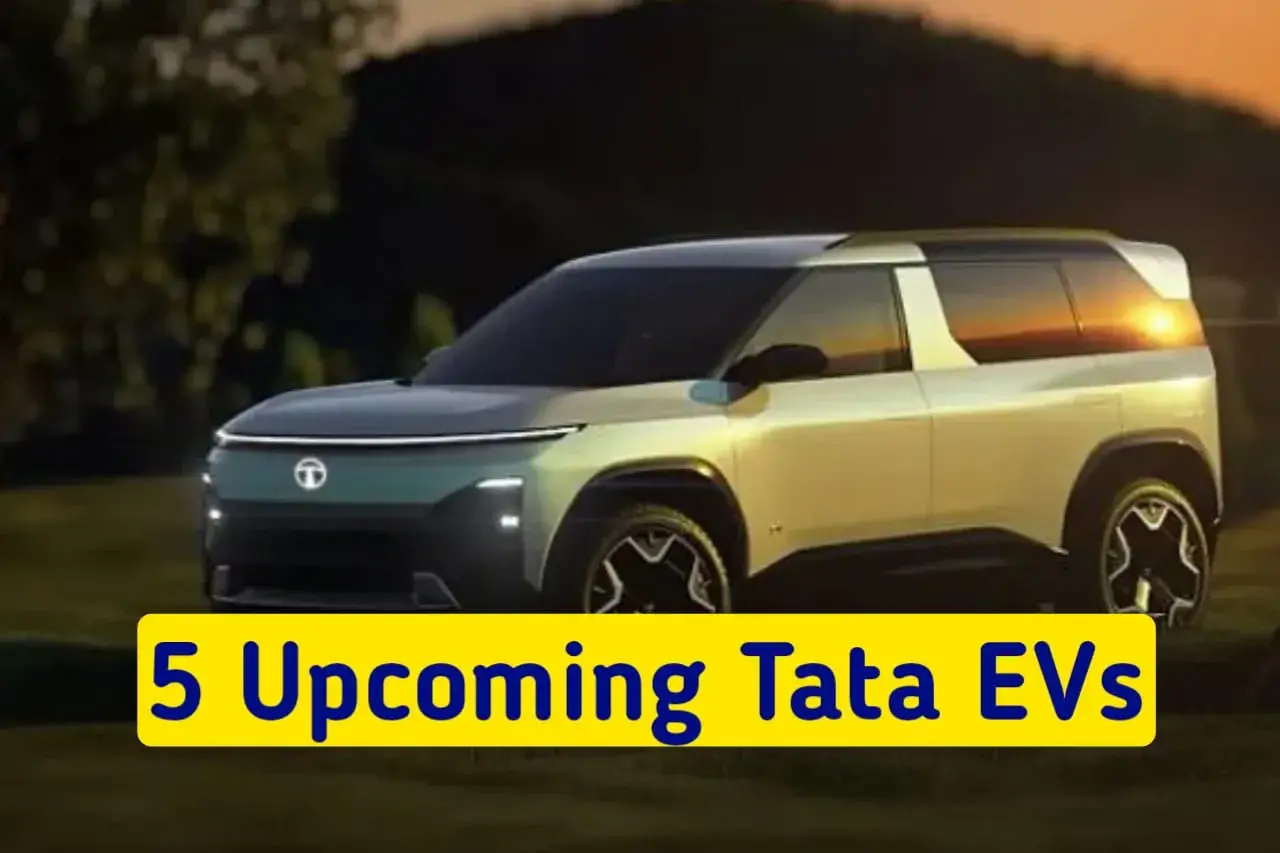 Upcoming 5 Tata Electric cars